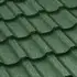 Tigla metalica Bilka Gotic GrandeMat RAL 6005